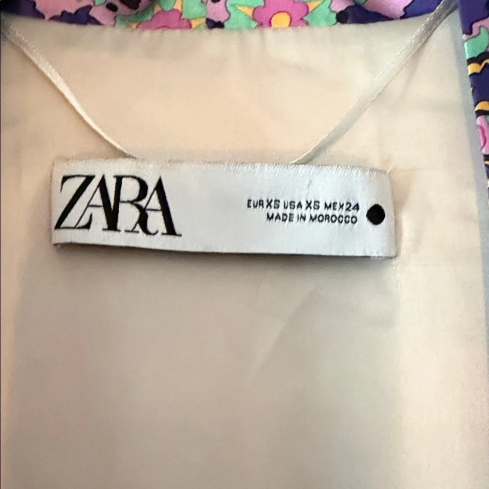 Zara Colorful Geometric Women's Wrap Kimono - Picture 5 of 8